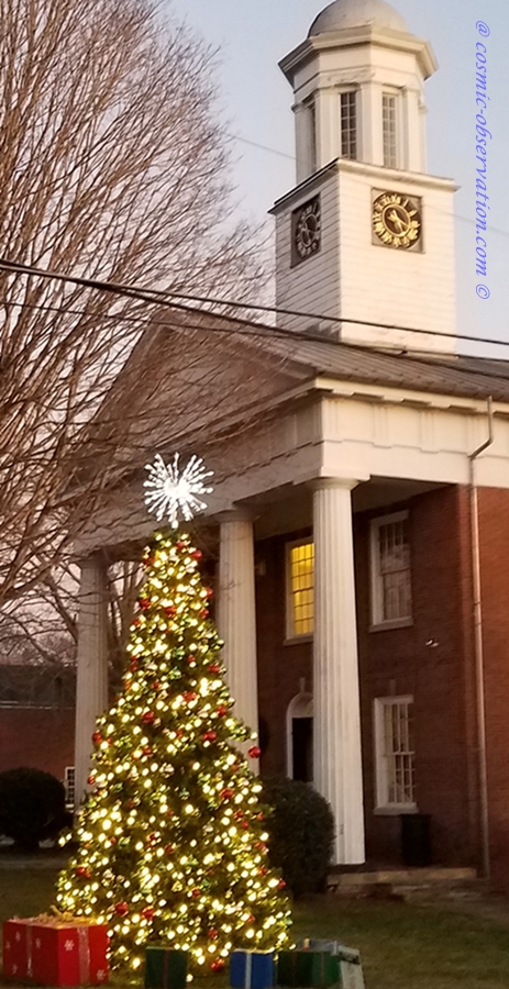 Town Christmas Tree Image Two